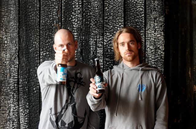 James Watt, left, and Martin Dickie have grown Brewdog into a major player. Picture: Contributed