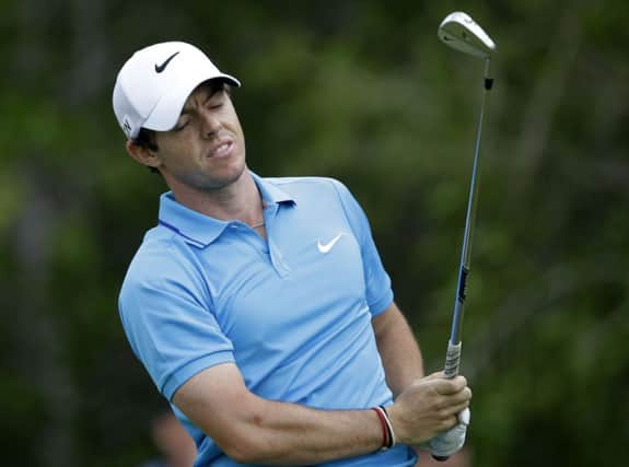 Rory McIlroy: Pipped by a shot. Picture: AP