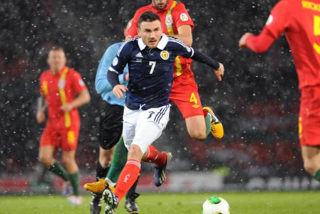 Scotland and Norwich midfielder Robert Snodgrass. Picture: Ian Rutherford