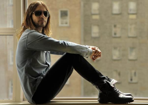 Jared Leto: Sometimes actor, sometimes rock star. Picture: AP