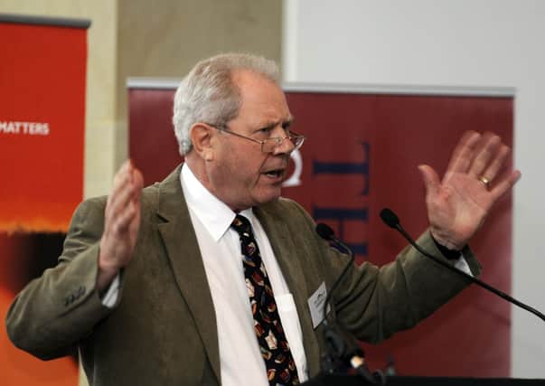 Former SNP deputy leader Jim Sillars believes Labour voters will decide the outcome of the referendum. Picture: Julie Bull