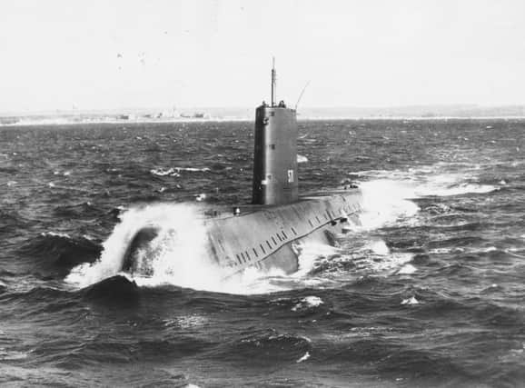 On this day in 1954, the Nautilus, the first US nuclear submarine, was launched at Groton in Connecticut. Picture: Getty