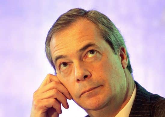 Nigel Farage accused the media of unfairly highlighting David Silvester's views. Picture: PA
