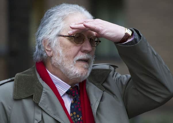 DJ Dave Lee Travis at Southwark Crown Court. Picture: PA