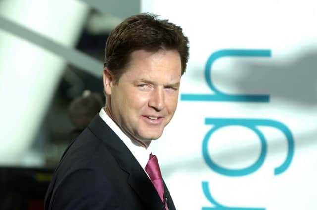 Nick Clegg and the Lib Dems must mend their tarnished reputation with women. Picture: Julie Bull