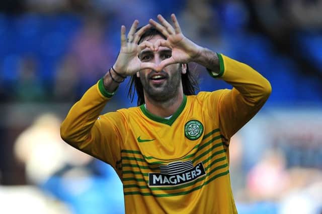 Celtic striker Georgios Samaras. Picture: Robert Perry