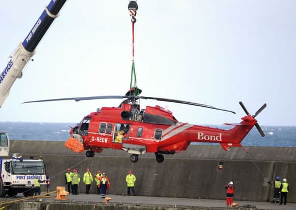Helicopters such as the Super Puma have come under increasing scrutiny following a series of crashes. Picture: Phil Wilkinson