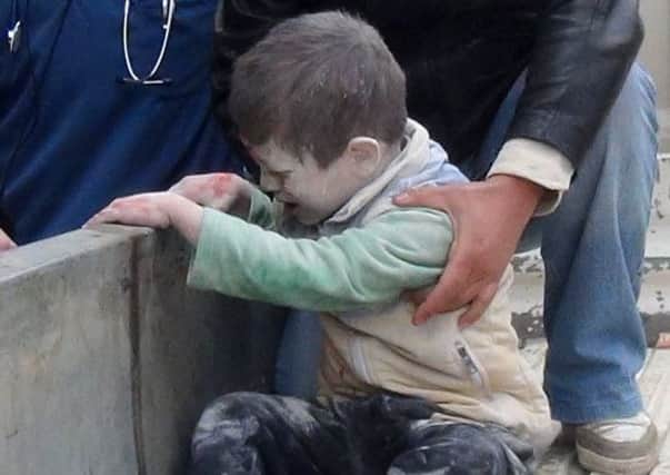 The latest horrific images from Syria have sparked calls for action. Picture: Getty