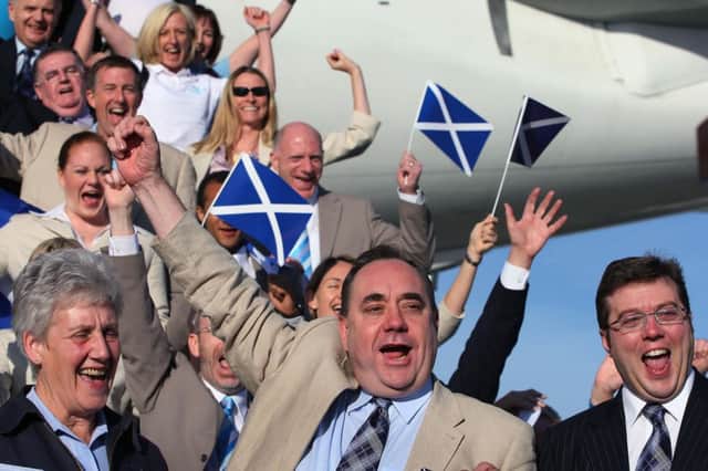 The SNP might be able to tap into patriotic fervour that emerges during the Games. Picture: PA