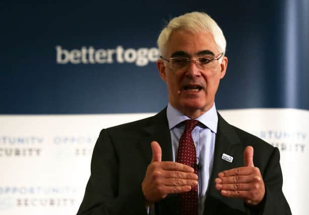 Alistair Darling is about the only figure in the Labour Party who commands widespread respect. Picture: PA