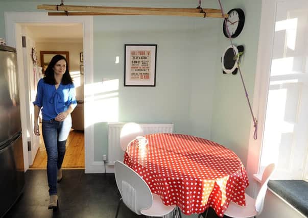 Sarah Gibson's Buckingham Terrace home. Picture: TSPL