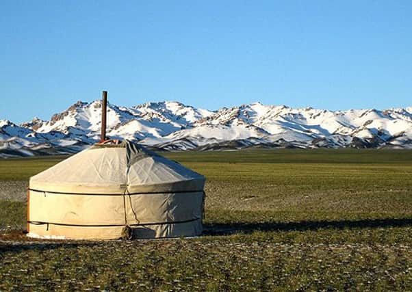 A ger in Mongolia. Picture: Contributed