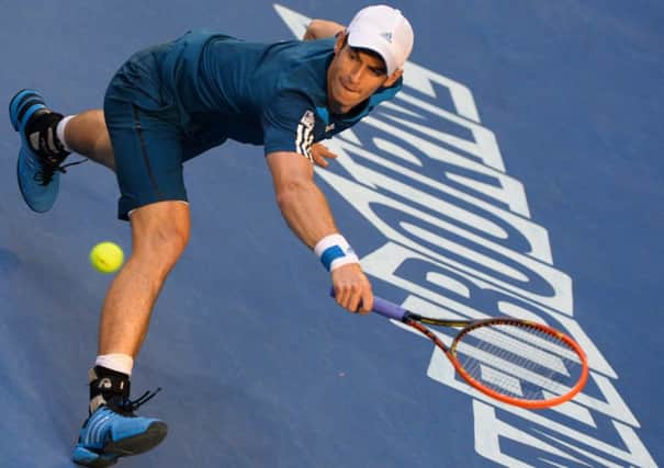 Andy Murray stormed back after losing the first two sets. Picture: AFP/Getty