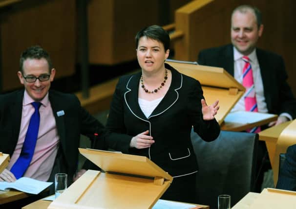 The opportunity is there for Ruth Davidson to bring voters back into the Conservative fold. Picture: Ian Rutherford