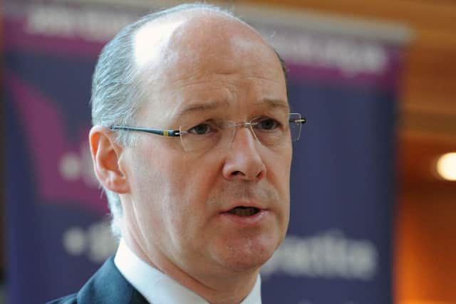 John Swinney reports that recovery in manufacturing remains fragile. Picture: Ian Rutherford