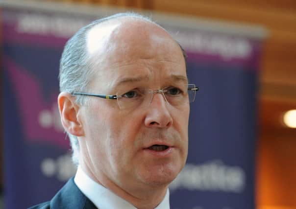 John Swinney reports that recovery in manufacturing remains fragile.  Picture: Ian Rutherford