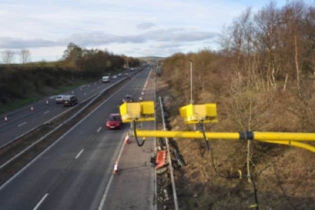 How average speed cameras may look. Picture: Complimentary