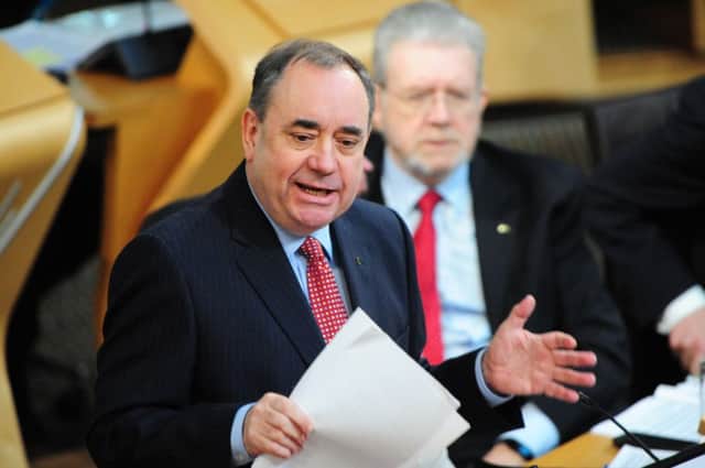 Alex Salmond dismissed Johann Lamont's comments as 'ridiculous frippery'. Picture: Complimentary