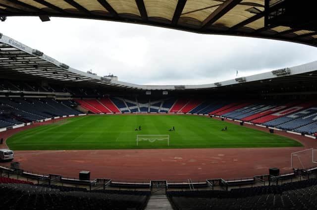 Hampden will be used as ceremony venue for the Glasgow 2014 Commonwealth Games.  Picture:  Ian Rutherford