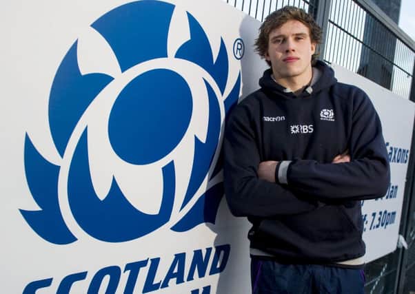 Glasgow Warriors lock Jonny Gray has been named as the captain for the forthcoming game between Scotland A and England Saxons. Picture: SNS