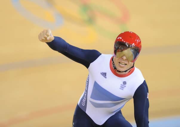 Sir Chris Hoy will help head a new campaign by Nissan aimed at inspiring the next generation of Olympic athletes. Picture: Ian Rutherford