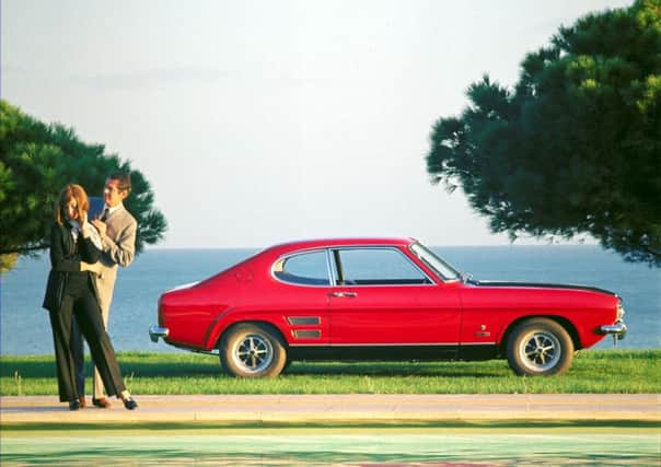 The Ford Capri was launched on this day in 1969. Picture: Contributed