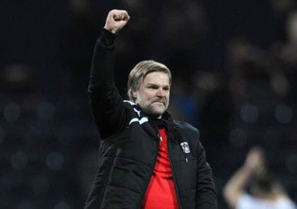 Coventry City manager Steven Pressley. Picture: PA
