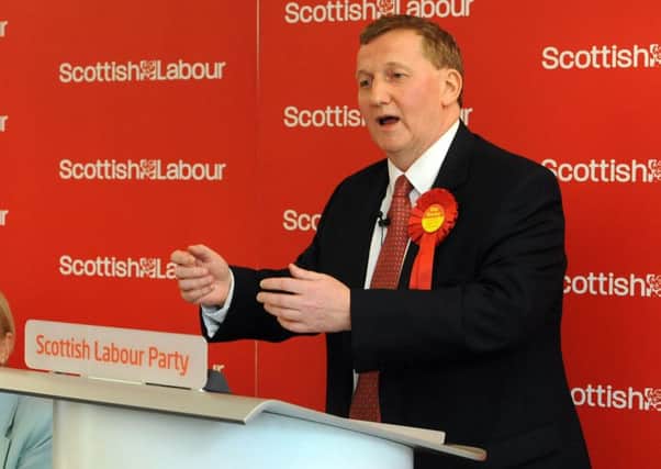 Scottish Labour's Alex Rowley has won the Cowdenbeath by-election. Picture: Ian Rutherford