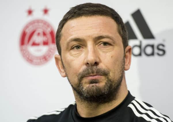 Aberdeen boss Derek McInnes is keen to stretch the Dons' lead over Motherwell. Picture: SNS