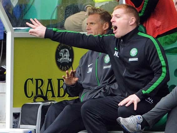 Neil Lennon says there is a gulf in standards between the Premiership and lower leagues. Picture: Ian Rutherford