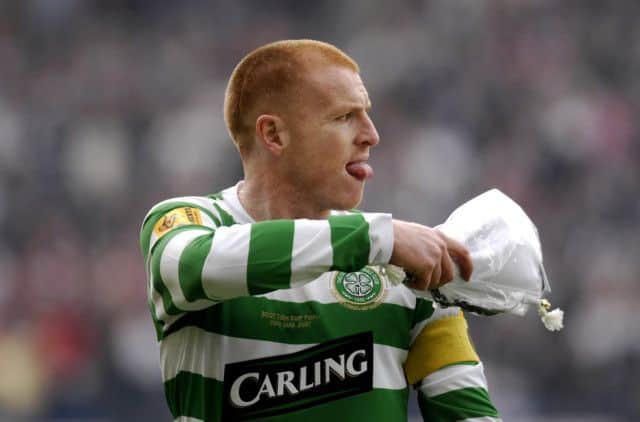 Neil Lennon in his playing days