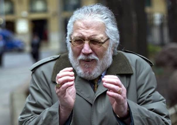 Former DJ Dave Lee Travis, who is accused of a series of indecent assaults and one sexual assault. Picture: PA