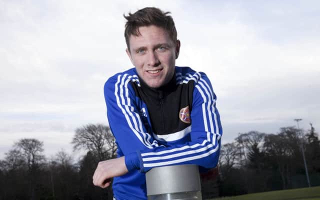 Jordan McGhee has returned to the Hearts team after being rested. Picture: SNS