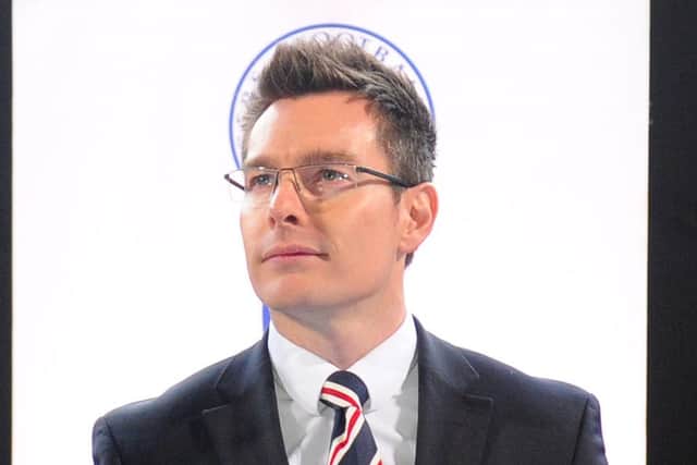 Brian Stockbridge has stepped down as Rangers financial director.   Picture: Robert Perry