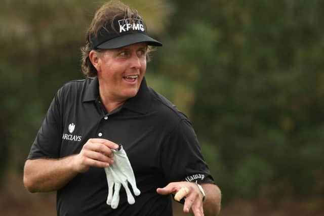 Phil Mickelson played well in Abu Dhabi but his focus this year is the US Open at Pinehurst. Picture: Getty