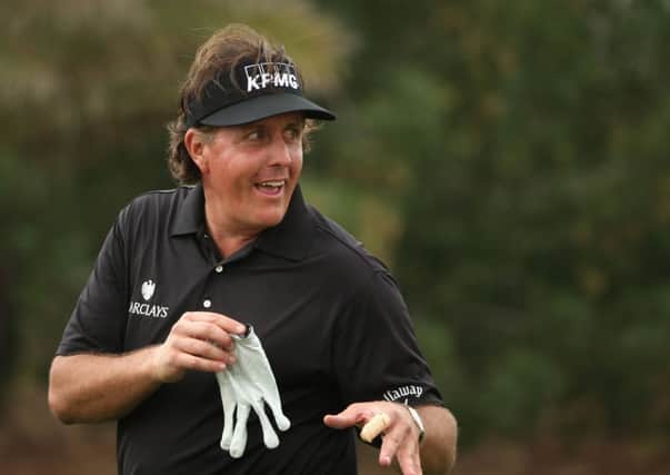 Phil Mickelson played well in Abu Dhabi but his focus this year is the US Open at Pinehurst. Picture: Getty