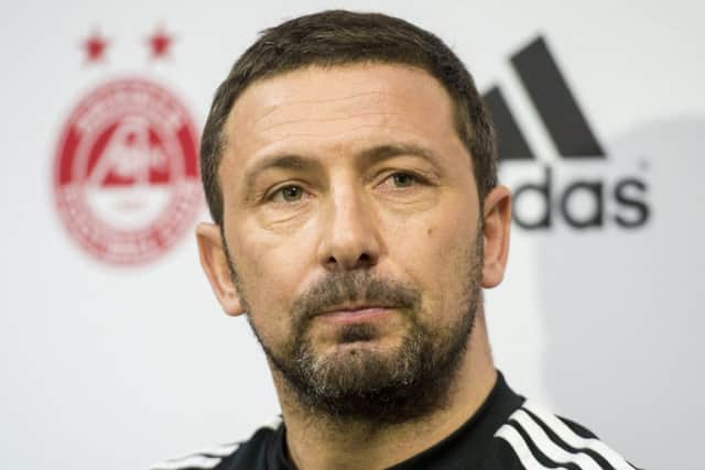 Aberdeen manager Derek McInnes. Picture: SNS