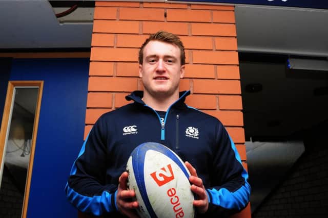 Schmidt has identified Stuart Hogg as a key man in the Scotland side. Picture: Ian Rutherford