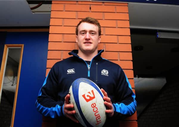 Schmidt has identified Stuart Hogg as a key man in the Scotland side. Picture: Ian Rutherford
