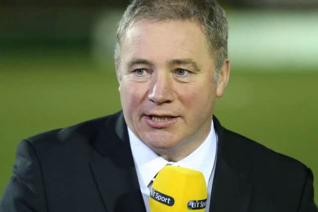 Rangers manager Ally McCoist. Picture: PA