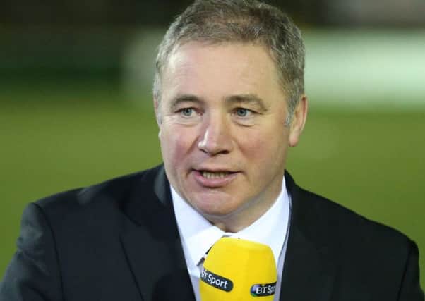 Rangers manager Ally McCoist. Picture: PA