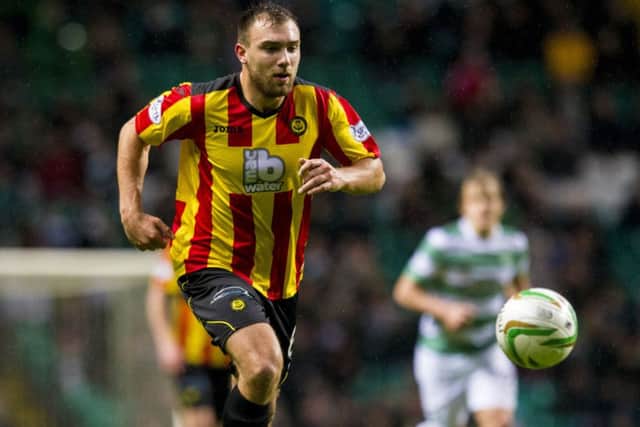 Conrad Balatoni in action for Partick Thistle. Picture: SNS