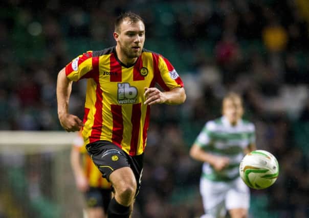 Conrad Balatoni in action for Partick Thistle. Picture: SNS