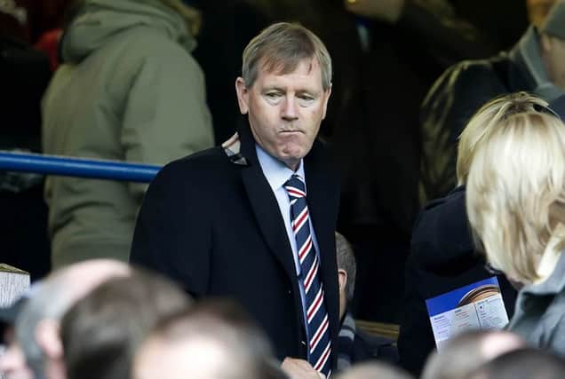 Dave King at Ibrox during his spell on the club board under the doomed regime of Craig Whyte. Picture: SNS