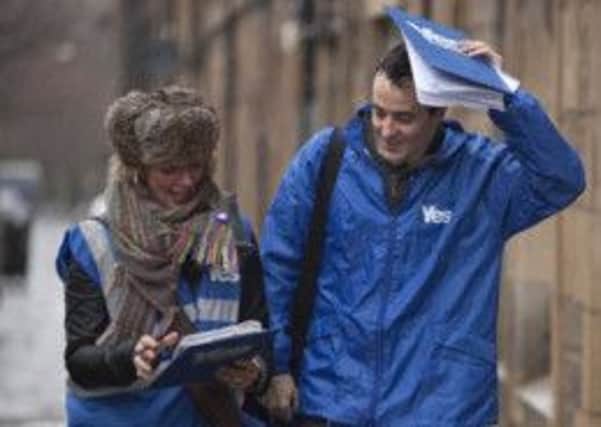 Rally in support for independence suggests the Nationalists may have a winning formula. Picture: Toby Williams