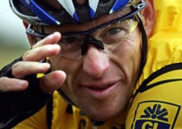 Disgraced drugs cheat Lance Armstrong. Picture: Getty