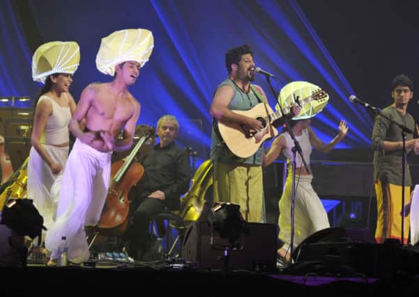 Singer-songwriter Raghu Dixit met an enthusiastic reception. Picture: Donald MacLeod