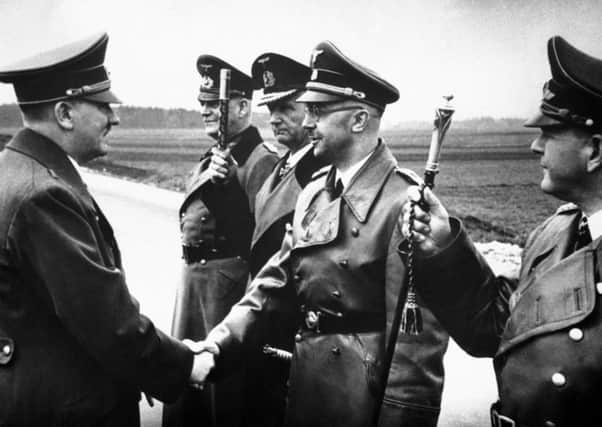 The collection of pictures and letters was discovered in Himmlers home at the end of the war. Picture: AP