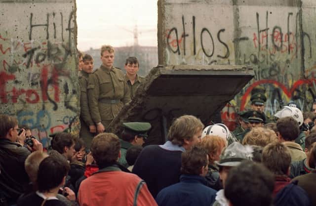 German reunification was more attractive than independence after the fall of the Berlin Wall. Picture: Getty