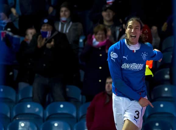 Bilel Mohsni vents his anger after his goal is ruled out. Picture: SNS